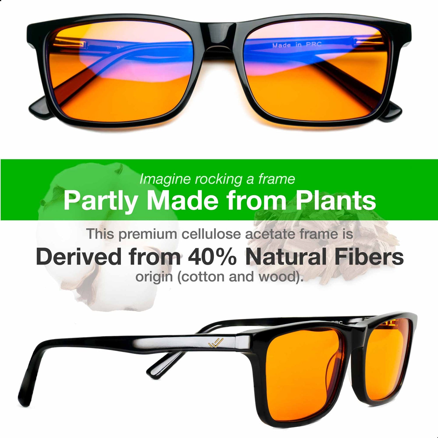 orange glasses for sleep
