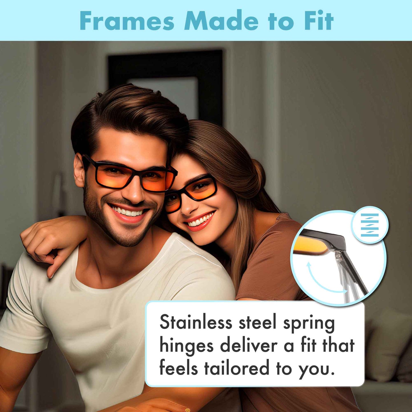 orange glasses for better sleep