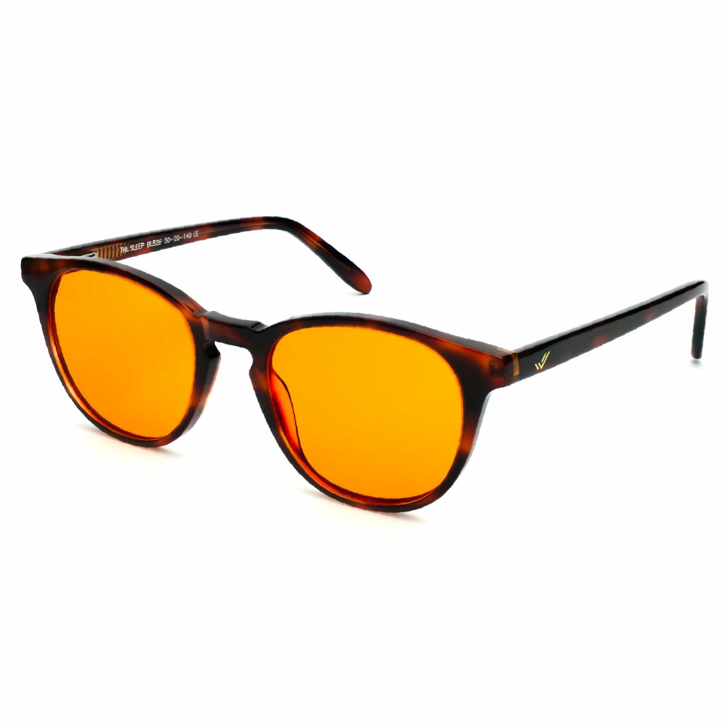 orange migraine glasses