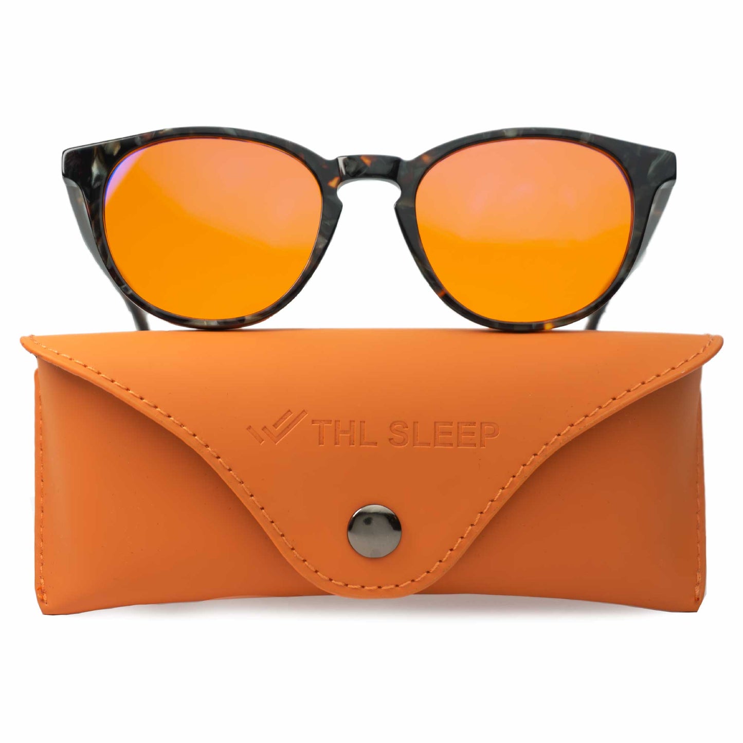 orange blue light blocking glasses