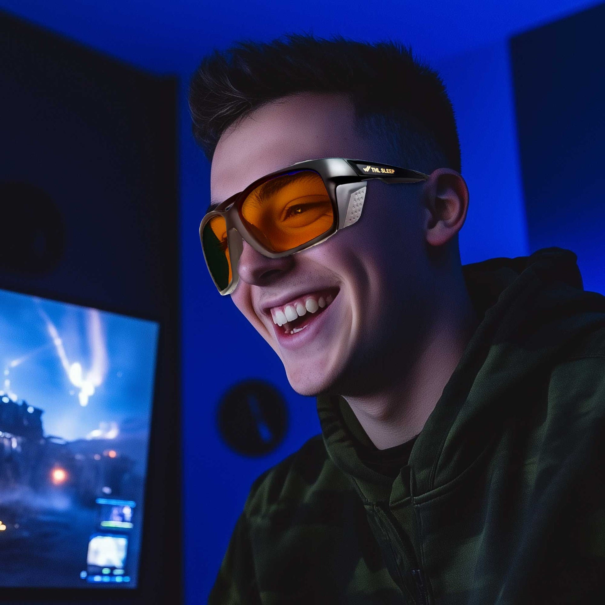 orange blue light glasses