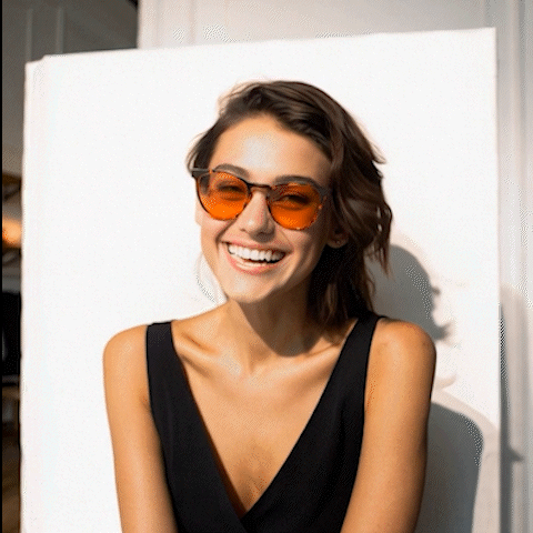 orange blue light glasses