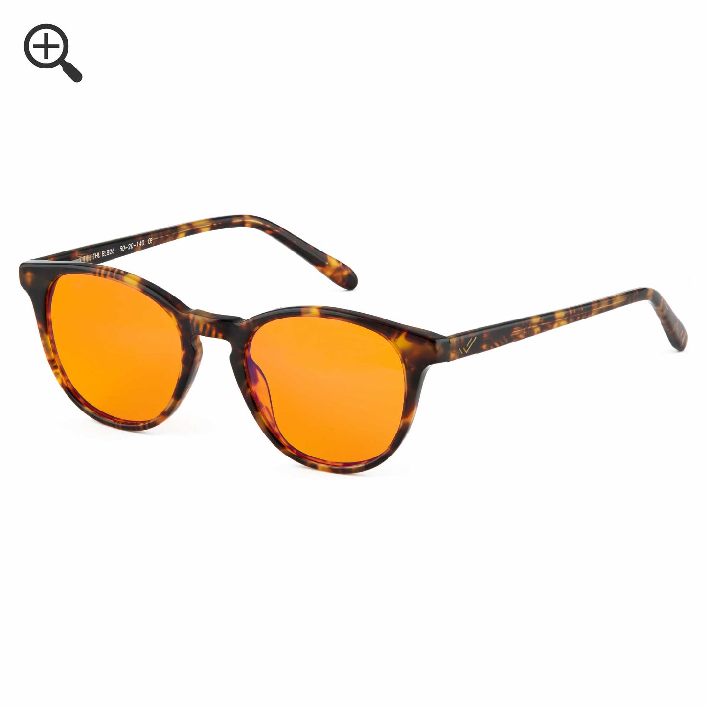 orange blue light blocking reading glasses