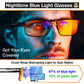 orange blue light blocking glasses sleep