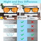 100% blue light blocking glasses