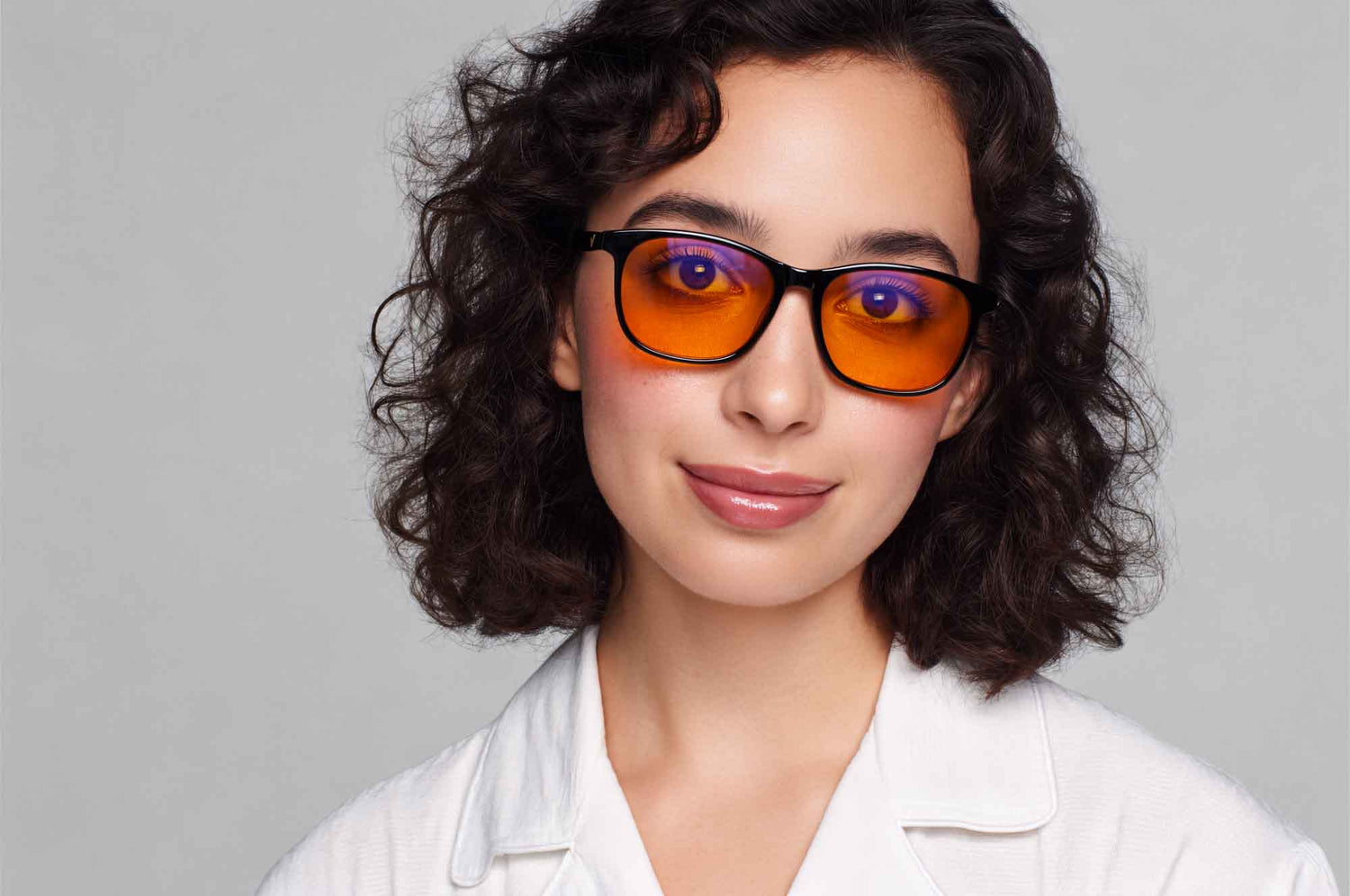 amber blue light blocking glasses