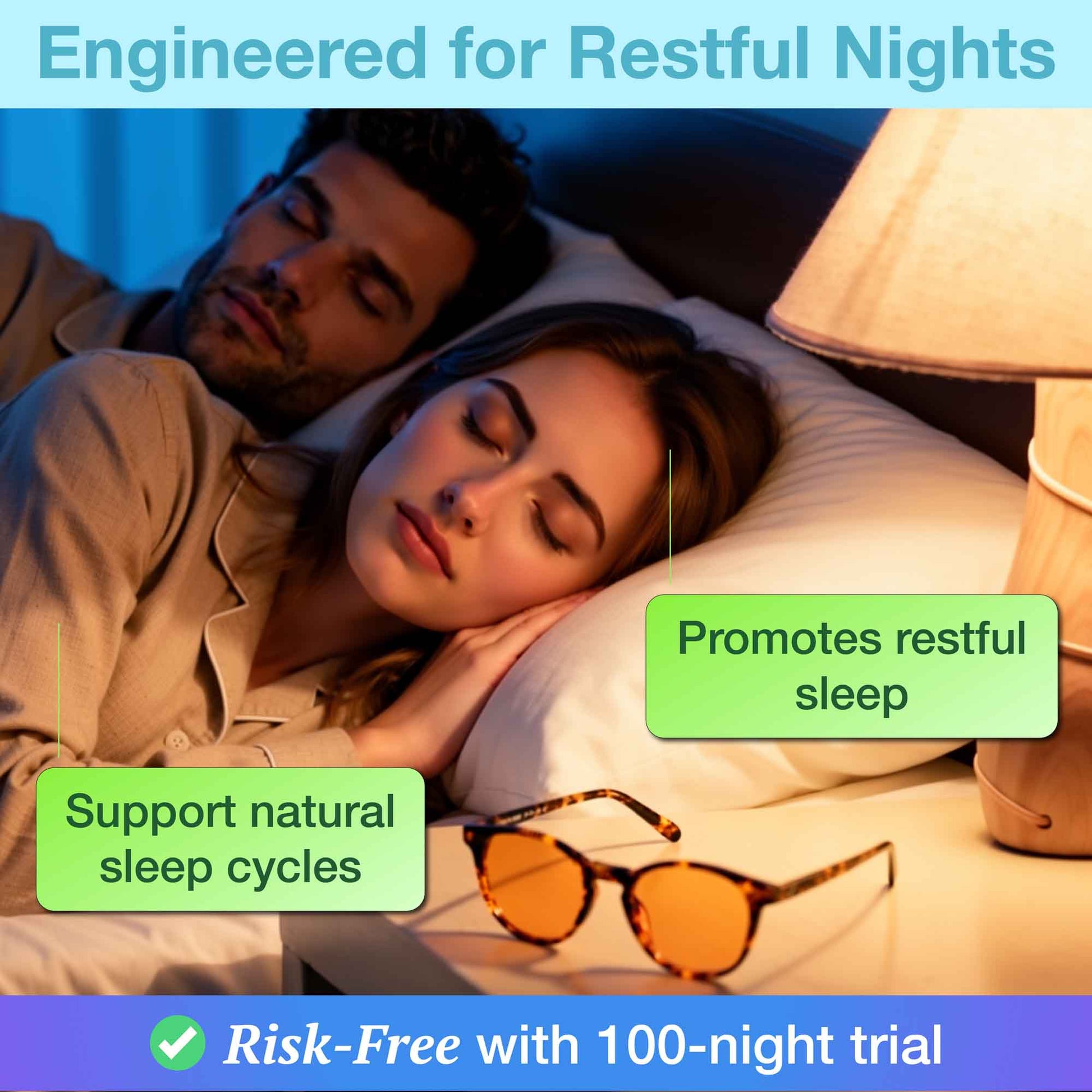 orange blue light blocking glasses