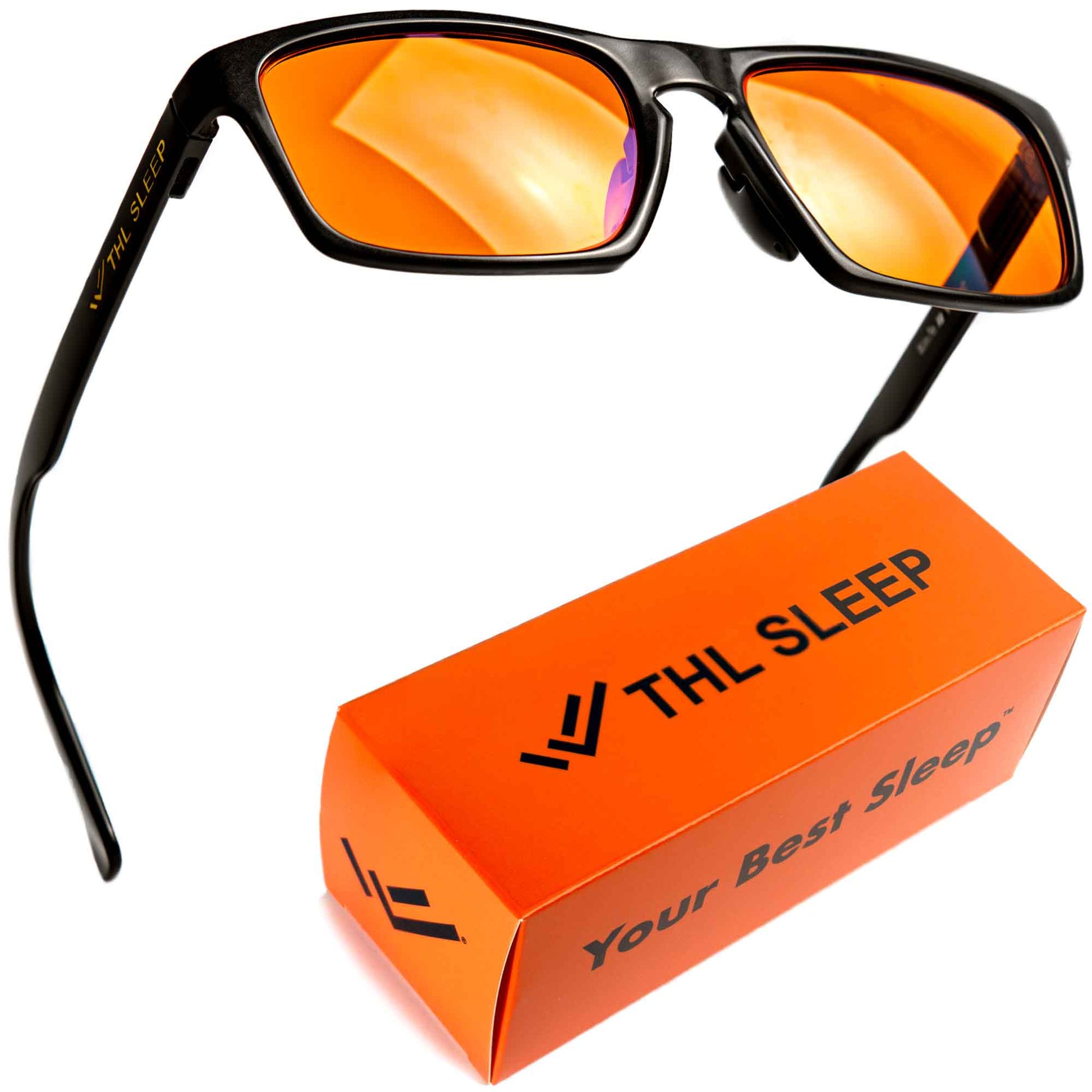 blue light blocking glasses orange