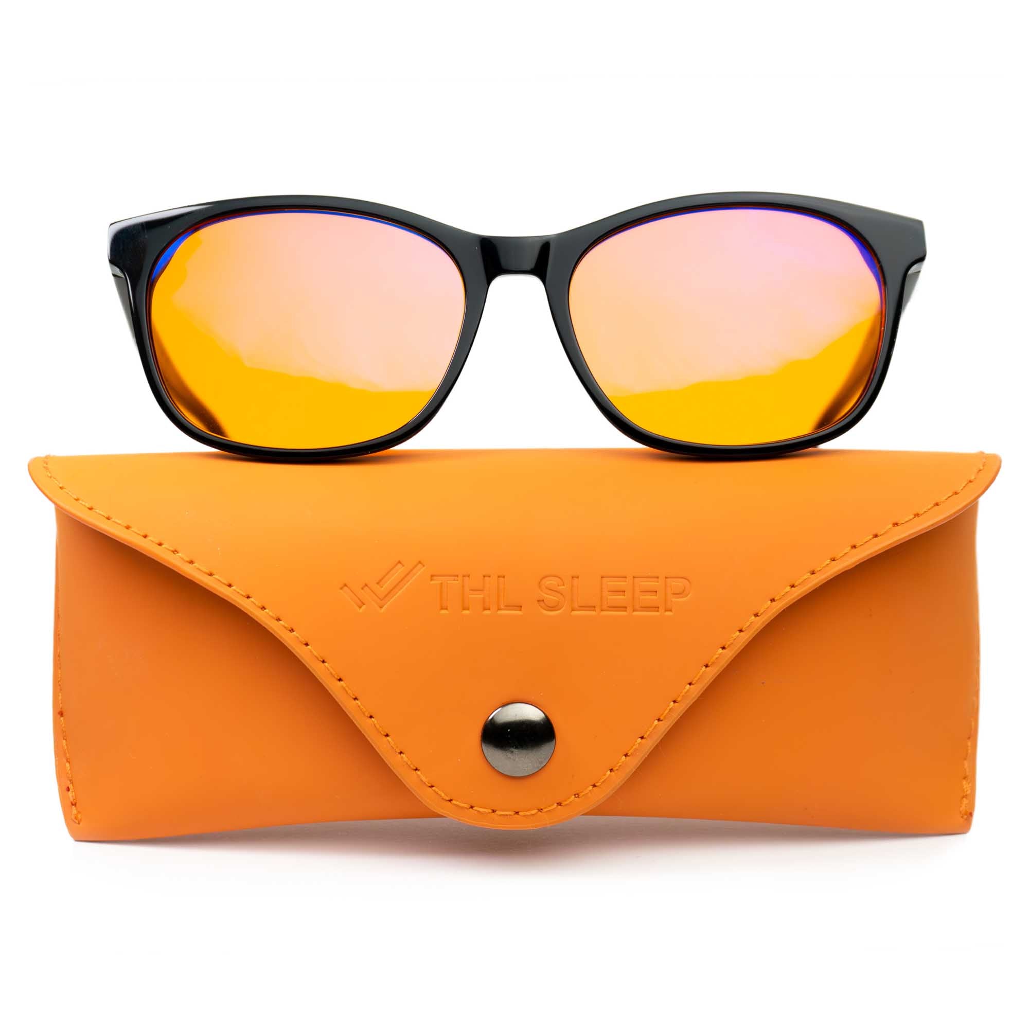 Orange computer glasses online